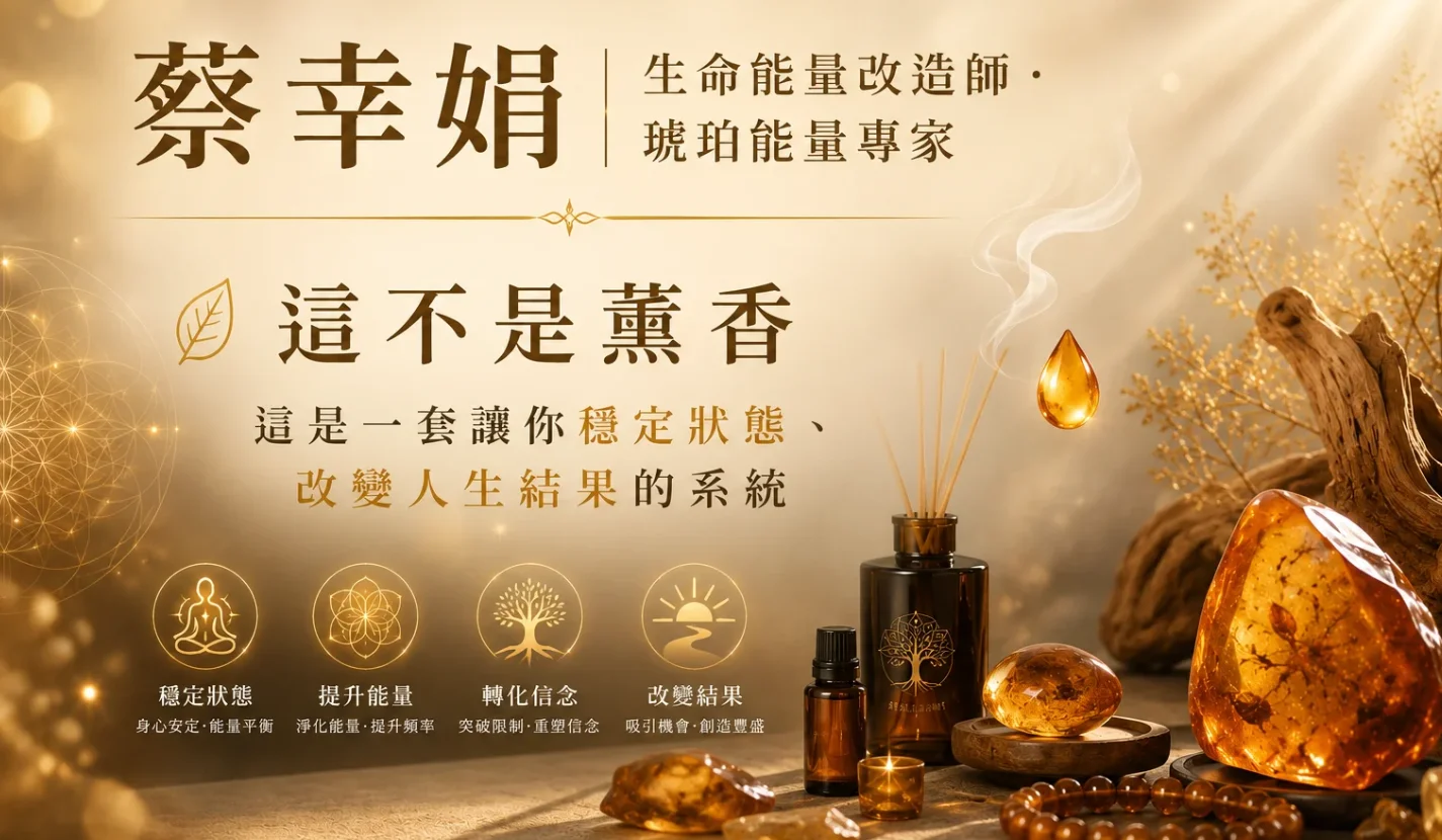 蔡幸娟 Teresa 老師｜阿育吠陀與身心靈能量整合教育推廣者
